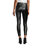Mixit Faux Leather Womens Full Length Leggings