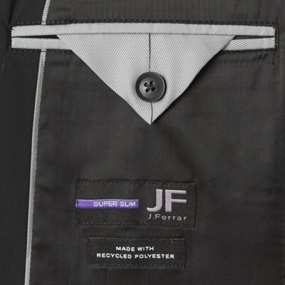 JF J.Ferrar Ultra Comfort Mens Stretch Fabric Super Slim Fit Suit ...