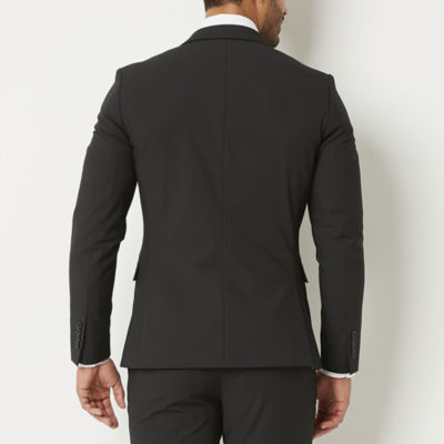 J. Ferrar Ultra Comfort Black Stretch Slim Suit Separates, Color: Black -  JCPenney