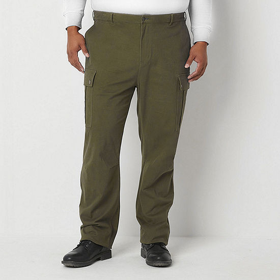 Frye and Co. Mens Big and Tall Regular Fit Cargo Pant