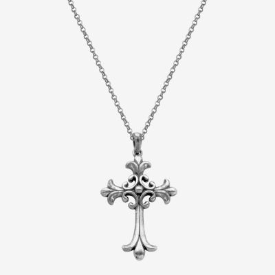 Sterling Silver Celtic Cross Pendant Necklace