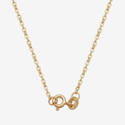 Dog Womens 18K Gold Over Silver Pendant Necklaces