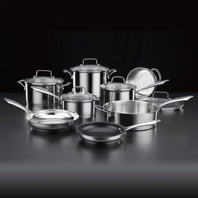 Cuisinart Professional Series Stainless Steel 13-pc. Cookware Set