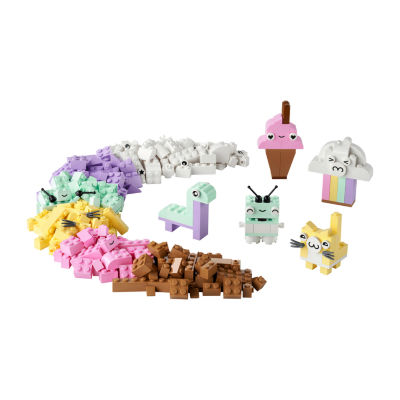 Classic Creative Pastel Fun Building Toy Set (333 Pieces)