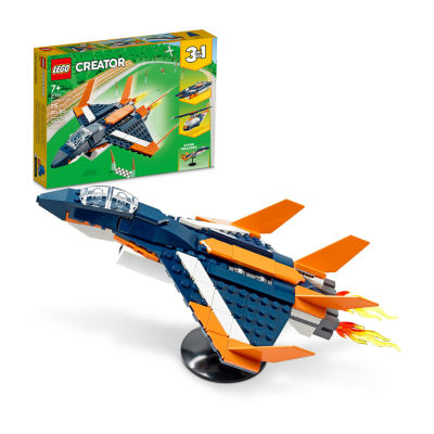 Creator 3In1 Supersonic-Jet Building Kit (215 Pieces)