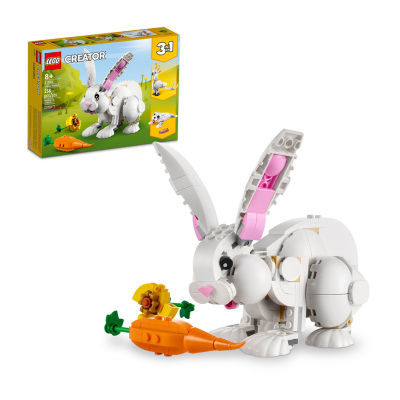 Creator 3In1 White Rabbit Building Toy Set (258 Pieces)