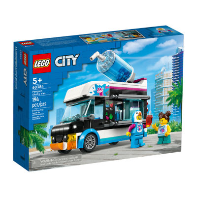 City Penguin Slushy Van Building Toy Set (194 Pieces)