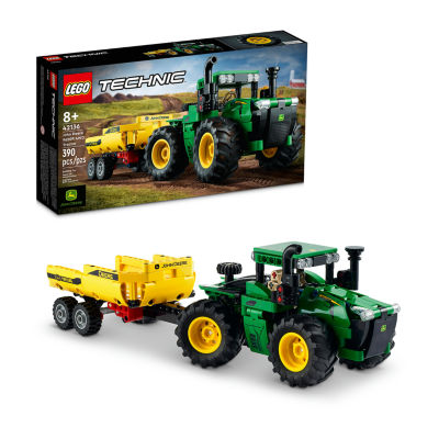 Technic John Deere 9620R 4Wd Tractor Model Building Kit (390 Pieces)
