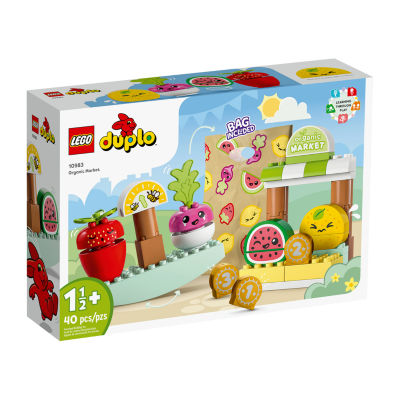 Duplo My First Organic Market Building Toy Set (40 Pieces)