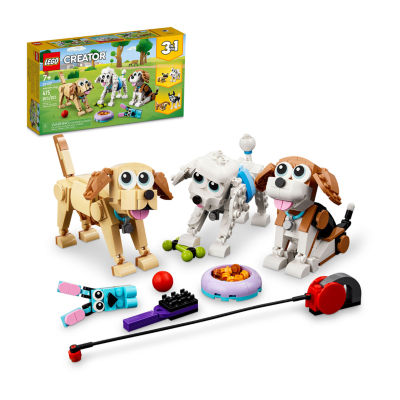 Creator Adorable Dogs Building Toy Set (475 Pieces)