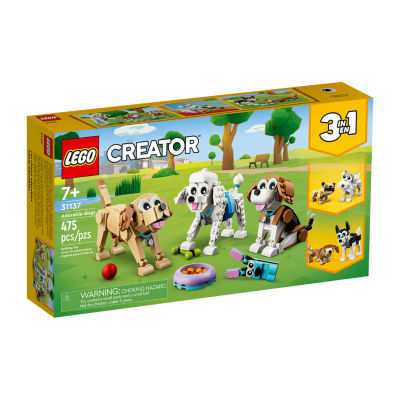 Creator Adorable Dogs Building Toy Set (475 Pieces)