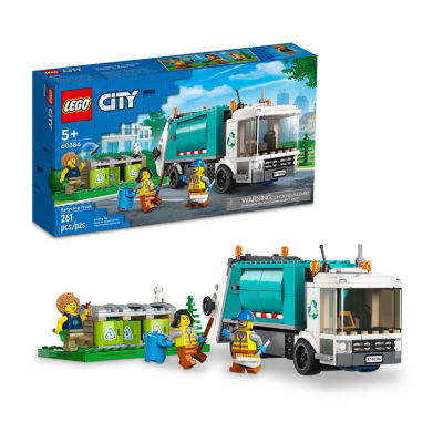 City Recycling Truck 60386 Building Toy Set (261 Pieces)