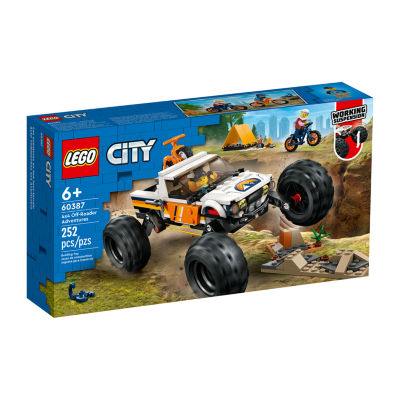 City 4X4 Off-Roader Adventures Building Toy Set (252 Pieces)