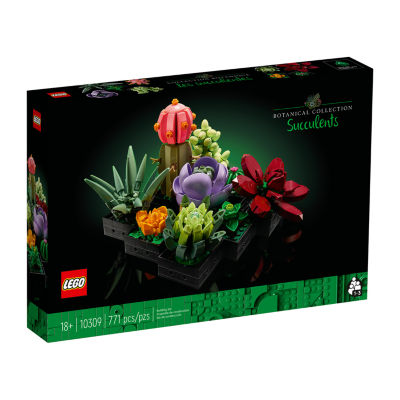 Succulents Plant Decor Building Kit (771 Pieces)