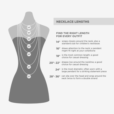 1928 Silver-Tone 16 Inch Figaro Collar Necklace