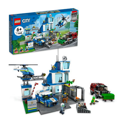 LEGO City Police Police Station 60316 Building Set (668 Pieces)