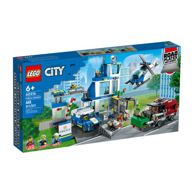 LEGO City Police Police Station 60316 Building Set (668 Pieces)
