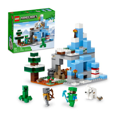 LEGO Minecraft The Frozen Peaks 21243 Building Set (304 Pieces)