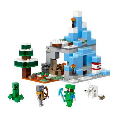 LEGO Minecraft The Frozen Peaks 21243 Building Set (304 Pieces)