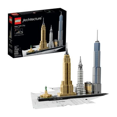 Architecture Skyline Collection: New York Building Kit (598 Pieces)