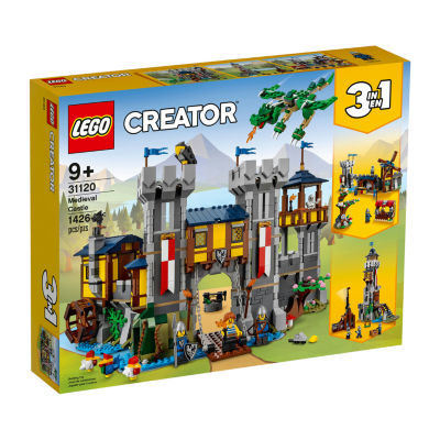 Creator 3In1 Medieval Castle Building Kit (1426 Pieces)