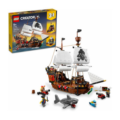 Creator 3In1 Pirate Ship Building Kit (1260 Pieces)