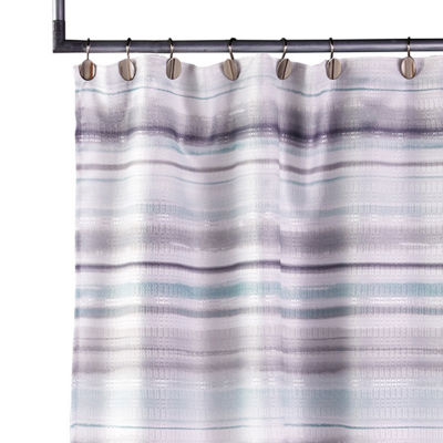 Saturday Knight Water Stripe Shower Curtain