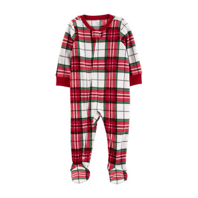 Carter's Baby Unisex Footed Fleece Long Sleeve One Piece Pajama