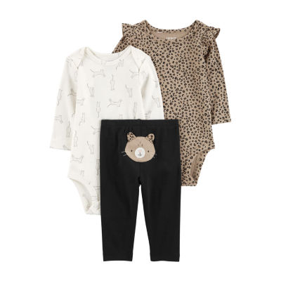 Carter's Baby Girls 3-pc. Pant Set