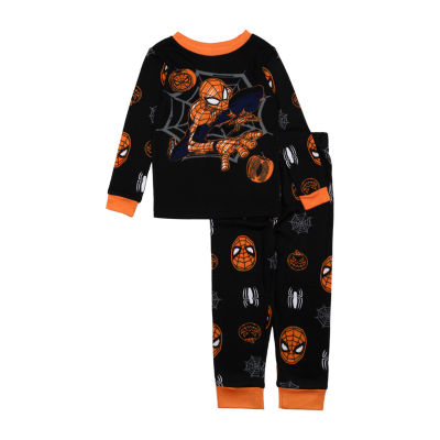 Disney Collection Big Boys 2-pc. Halloween Spiderman Pajama Set