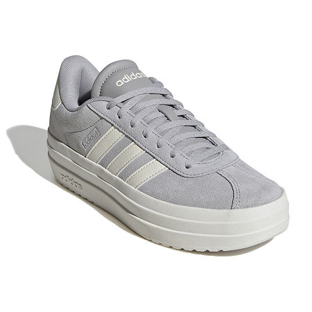 adidas Vl Court Bold Womens Sneakers, 9 Medium, Gray