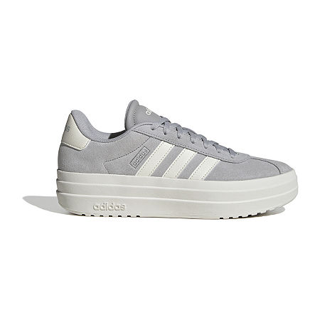 Adidas Vl Court Bold Womens Sneakers, 9 Medium, Gray