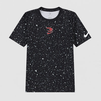 Nike 3BRAND by Russell Wilson Big Kid Boys Crew Neck Short Sleeve T-Shirt