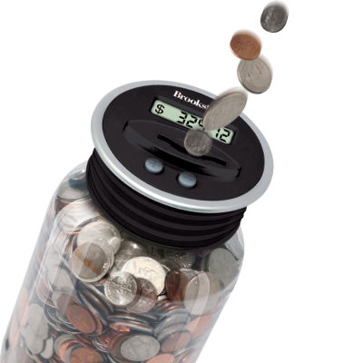Brookstone Coin Counting Bank