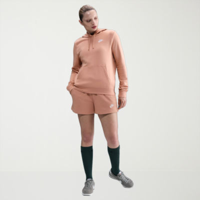Nike Club Juniors Womens Mid Rise Active Pull-On Short