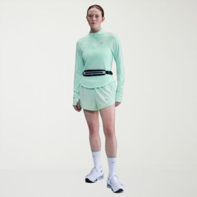 Nike Tempo Juniors Womens Mid Rise Moisture Wicking Running Short