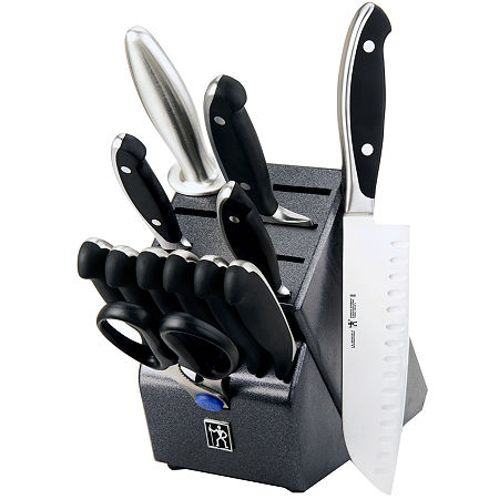 Henckels International Forged Synergy 13-pc. Knife Block Set, One Size, Black