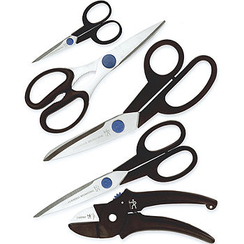 Henckels International 5-pc. Scissors Set, Color: Black And Silver