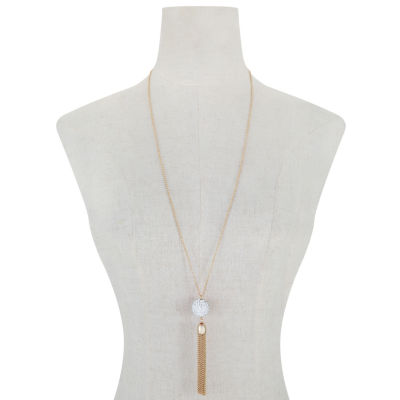 Monet Jewelry 32 Inch Cable Pendant Necklace