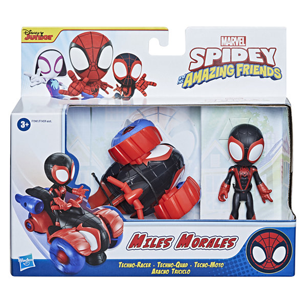 Disney Collection Marvel Spidey And Friends Vehicle And Figure