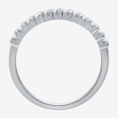 I Said Yes (H-I / I1) 1/4 CT. T.W. Lab Grown White Diamond Sterling Silver Anniversary Wedding Band