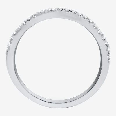 I Said Yes (H-I / I1) Womens 1 CT. T.W. Lab Grown White Diamond Sterling Silver or 14K Gold Over Silver Oval Side Stone Halo Bridal Set