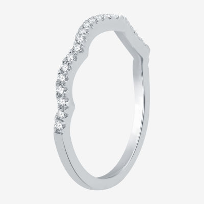 I Said Yes (H-I / I1) Womens 1 CT. T.W. Lab Grown White Diamond Sterling Silver or 14K Gold Over Silver Cushion Side Stone Halo Bridal Set