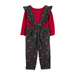 Carter's Baby Girls 2-pc. Overall Set