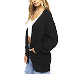Forever 21 Juniors Womens Long Sleeve Open Front Cardigan