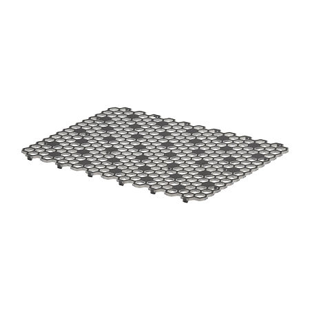 Spectrum Diversified Hexa Large Protector Sink Mats, One Size, Gray