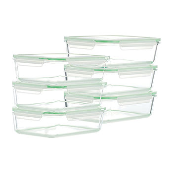 Go Green by Kinetic 36-Piece Glass Food Storage Container Set