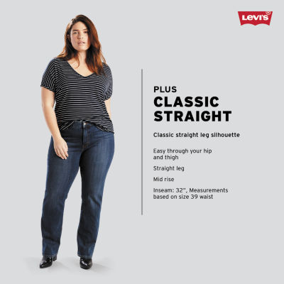 jcpenney plus size levi's