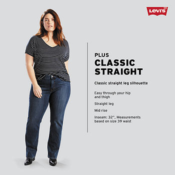 Levi's Women's Classic Straight Jeans (Also Available in Plus