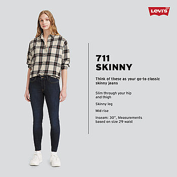 Levi's® Womens Mid 711™ Skinny Jean - JCPenney